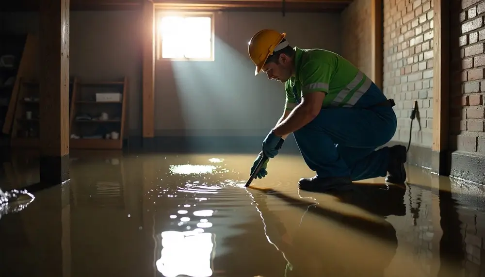 Professional water damage restoration services in Lake Dallas, TX